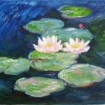 Kopie: Claude Monet, Seerosen, 30x50 cm, 120 Euro