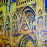 Kopie: Monet, Kathedrale von Rouen (Detail)
