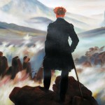 Kopie: Caspar David Friedrich, Der Wanderer über dem Nebelmeer
