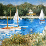 Ölgemälde: Unsere Kopie von: Claude Monet, The Basin at Argenteul