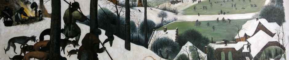 Pieter Bruegel, Jäger im Schnee, Reproduktion